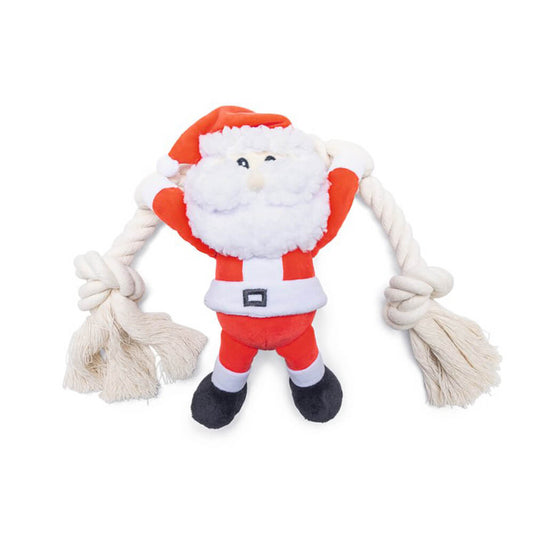 Beeztees - Kerstman met Touw (20 cm)