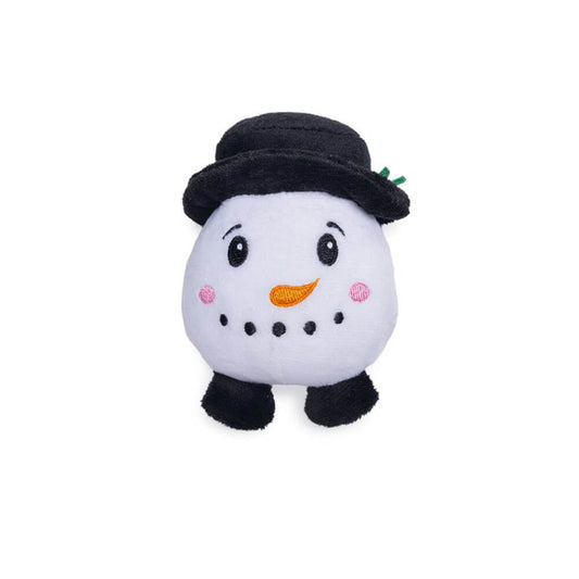 Beeztees - Kerstknuffel Figuurtje - Sneeuwpop (9 cm)