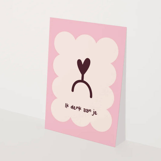 Heyday - Wenskaart - Ik denk aan je