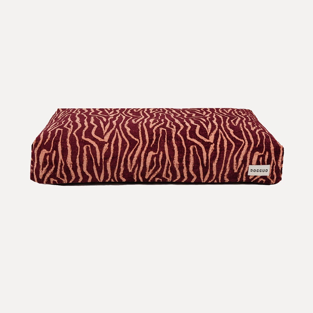 DOGGUO - Ethnic hondenmand - Bordeaux/Peach