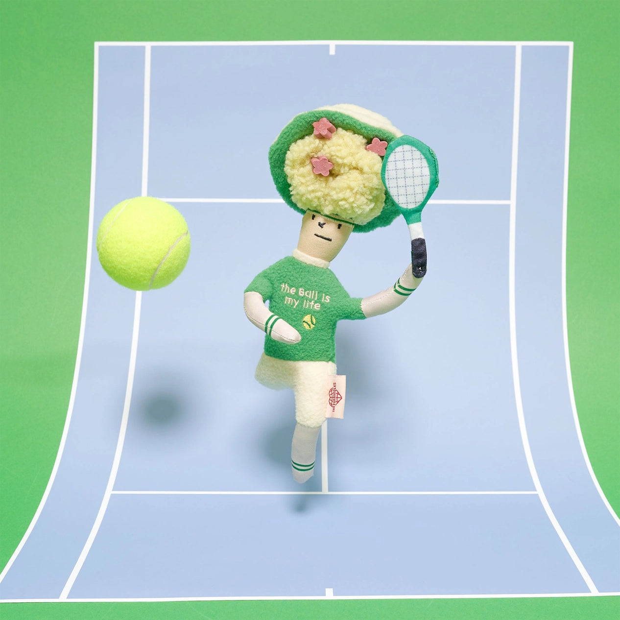 The Furryfolks - Tennis Hooman (29 cm)