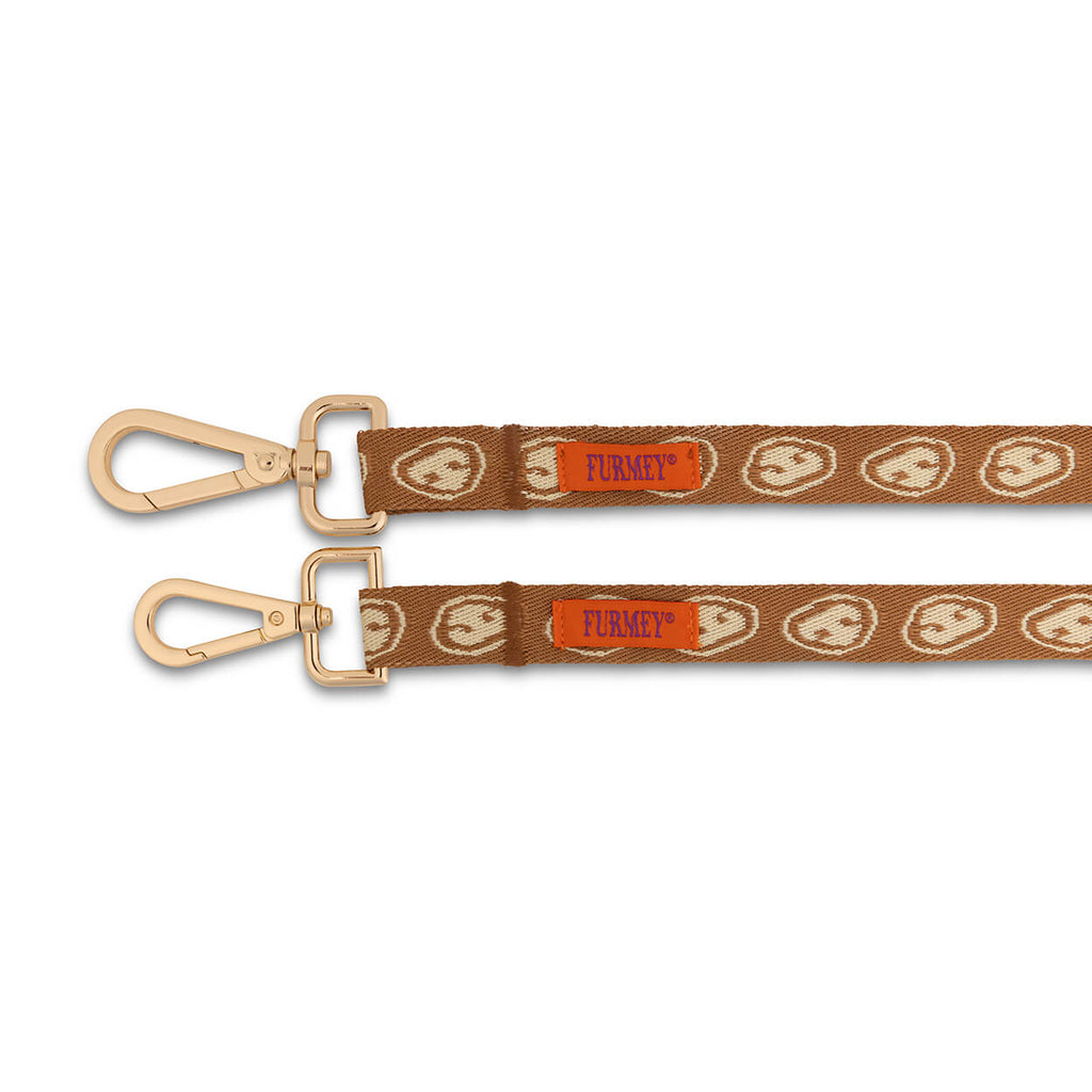 Furmey - Handsfree leash Latte Brown