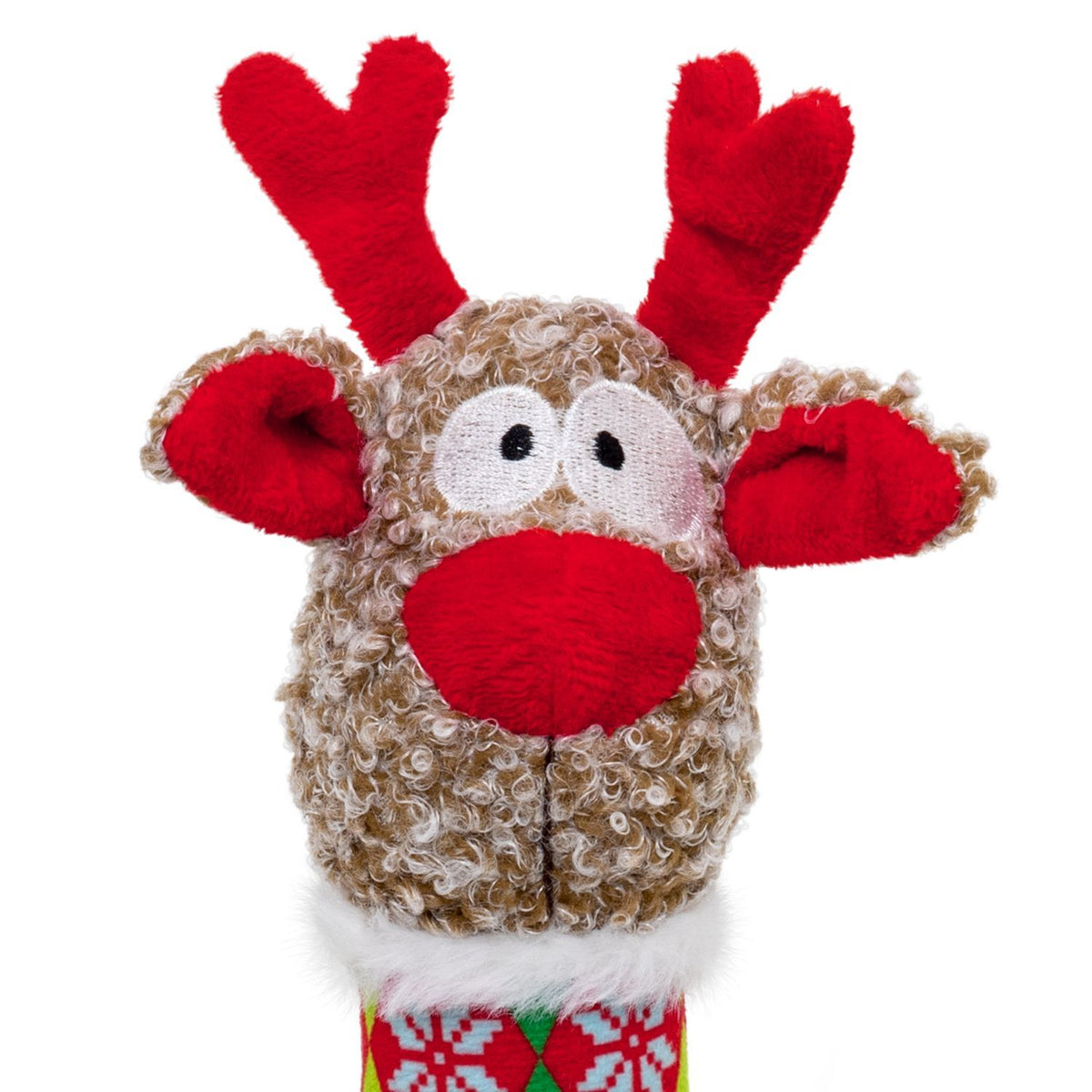 KONG - Holiday Shakers Luvs Argyle Rendier (35 cm)