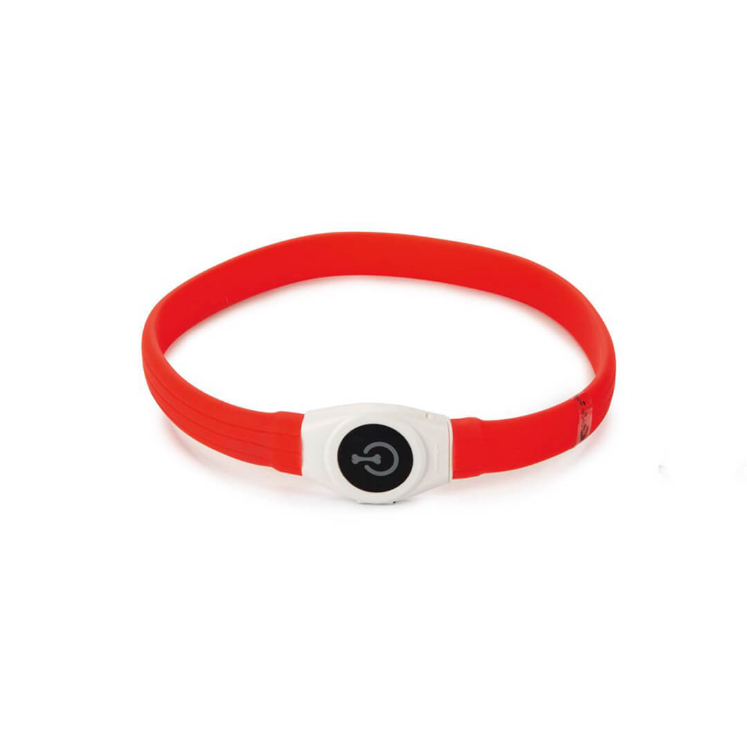 Beeztees - Safety Gear Glowy - Rood