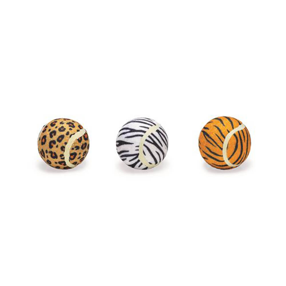 Beeztees - Jungle Ballen - 3 stuks