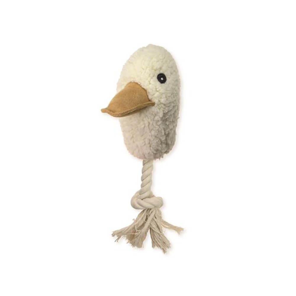 Beeztees - Eend met Touw (24 cm)
