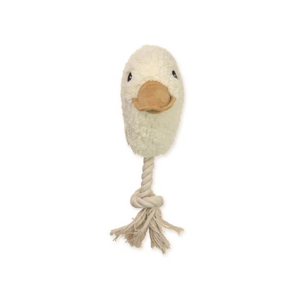 Beeztees - Eend met Touw (24 cm)