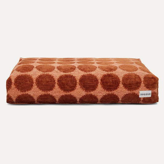 DOGGUO - Dot Dog Bed - Mocha/Brown