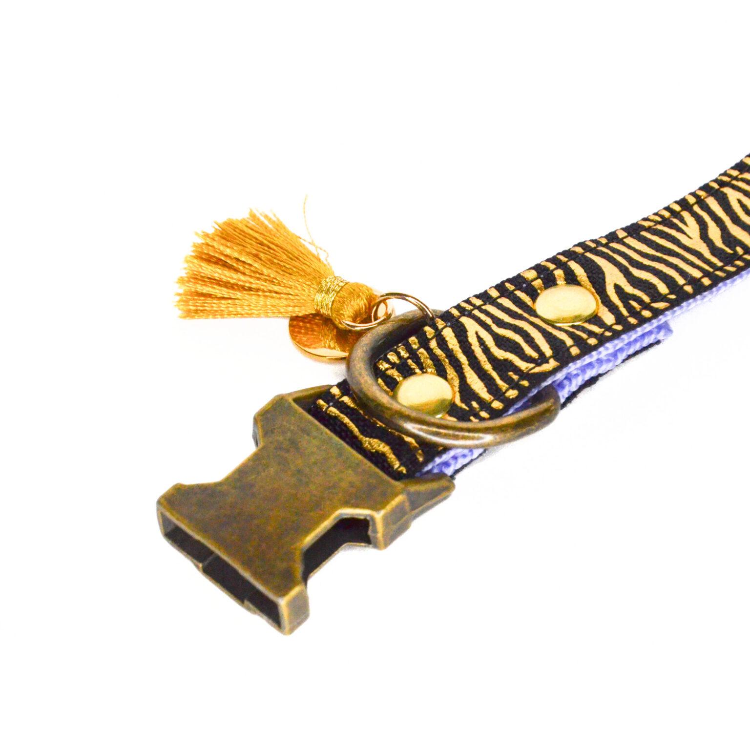 Rockxdogs - Halsband Go Wild! - Boho Tiger Goldy