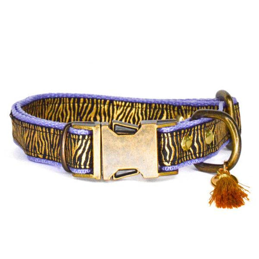 Rockxdogs - Halsband Go Wild! - Boho Tiger Goldy