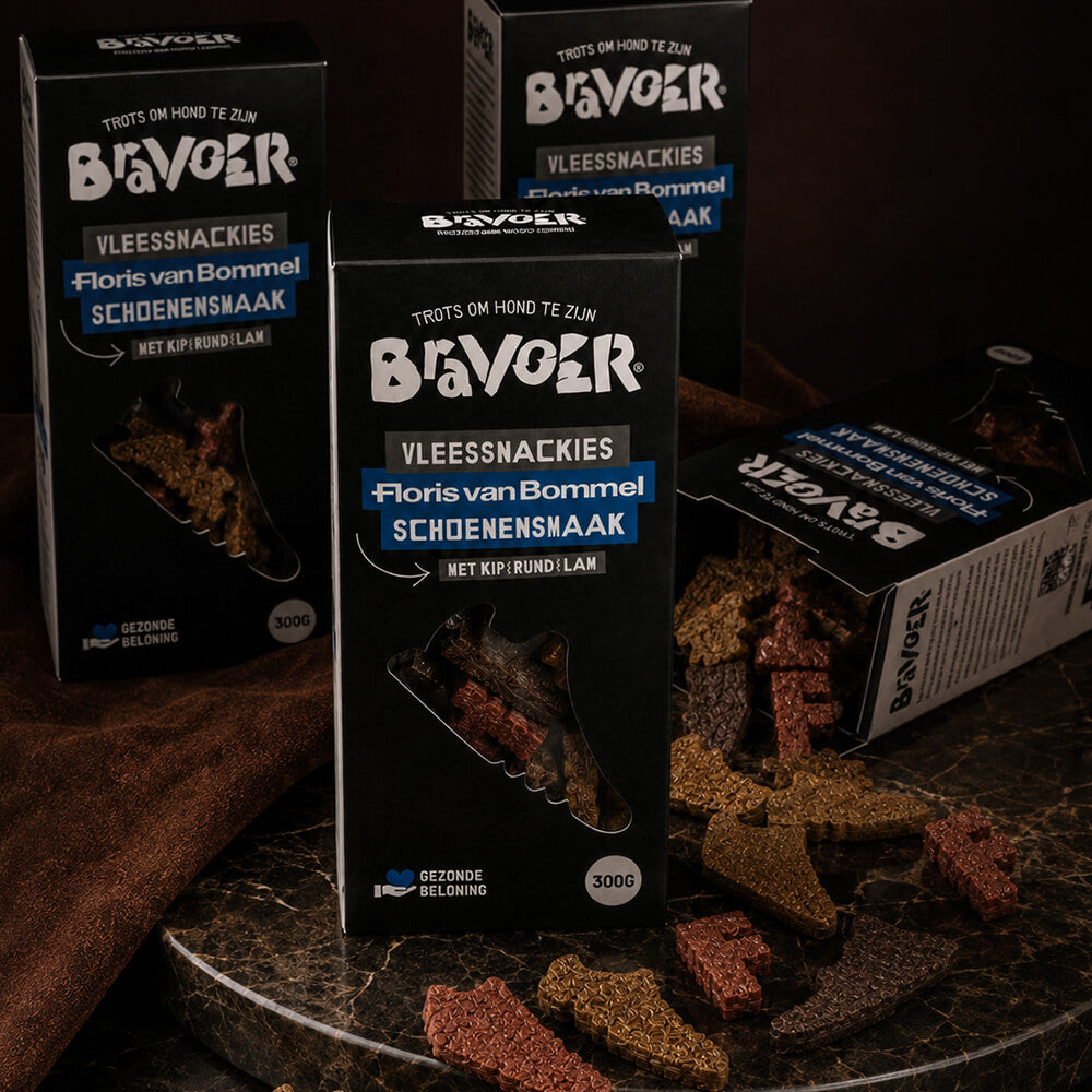 BRAVOER x Floris van Bommel Hondensnackies