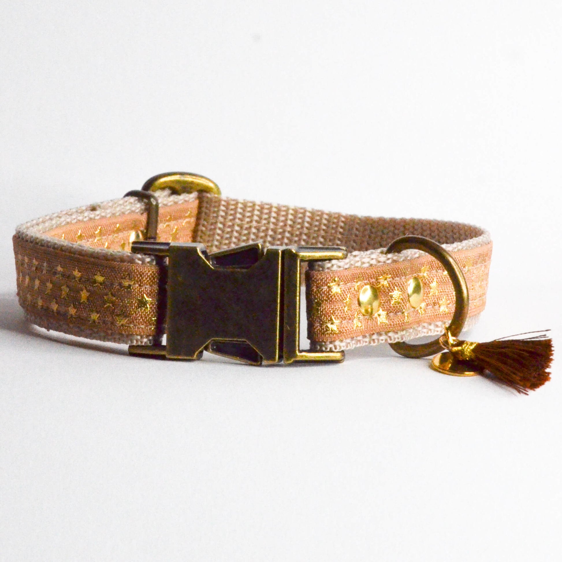 Rockxdogs - Halsband Golden Stars