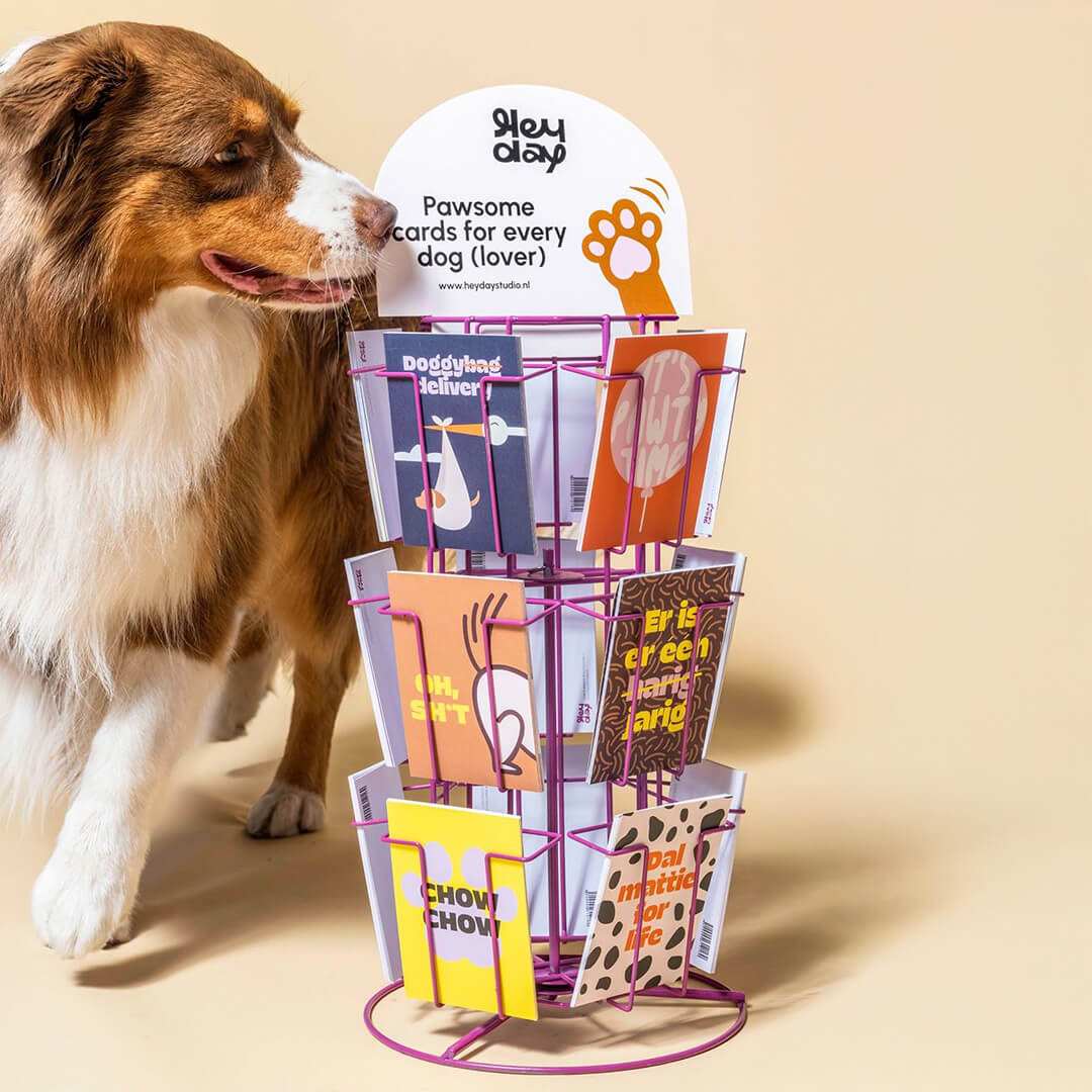 Heyday - Wenskaart - It’s pawty time