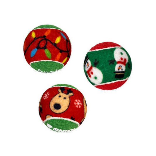 KONG - Holiday Squeakair Ball - 1 stuk (6,5 cm)