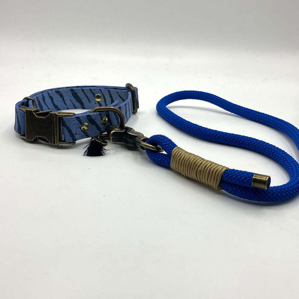 Rockxdogs - Leren halsband Tigre
