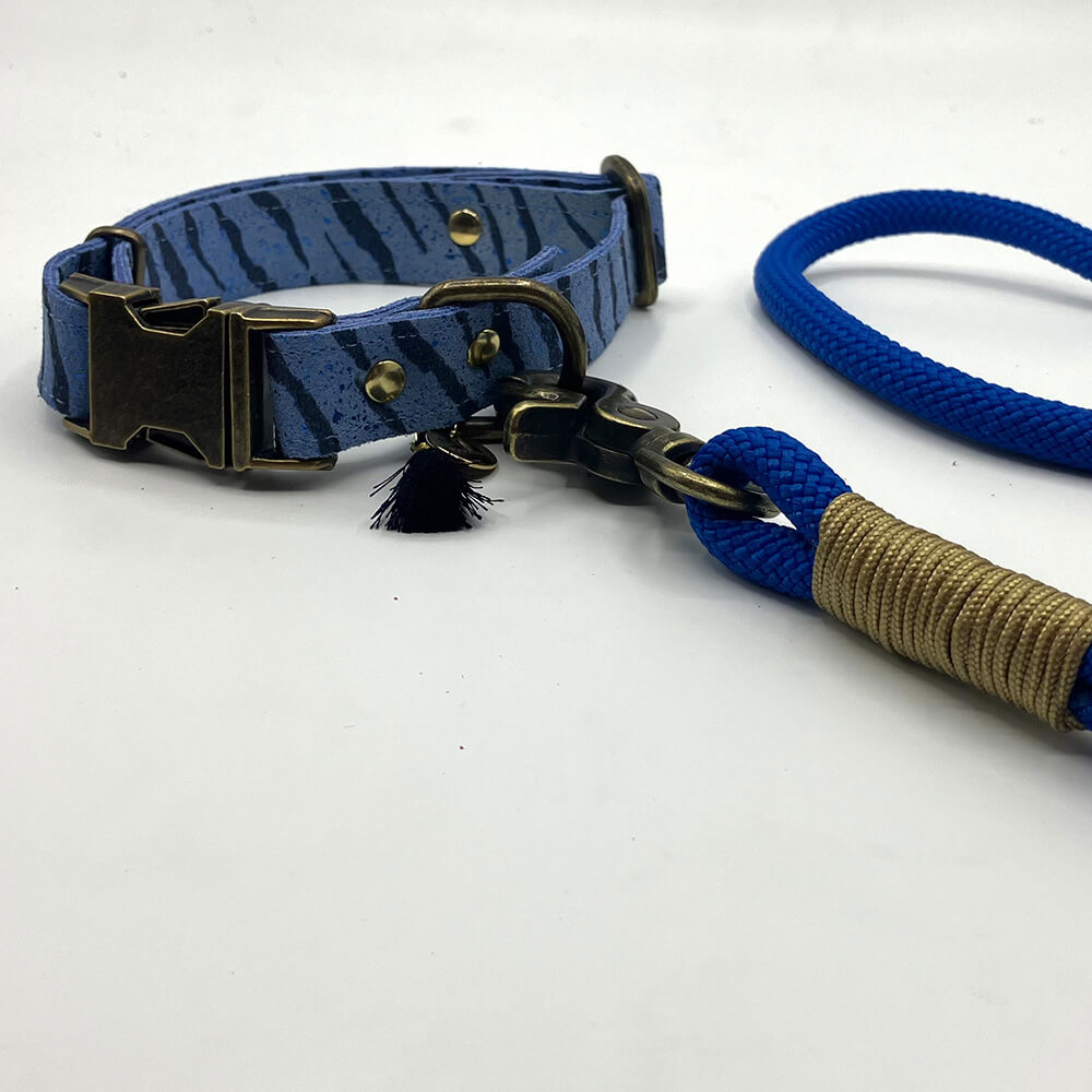 Rockxdogs - Leren halsband Tigre