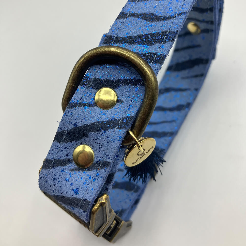 Rockxdogs - Leren halsband Tigre