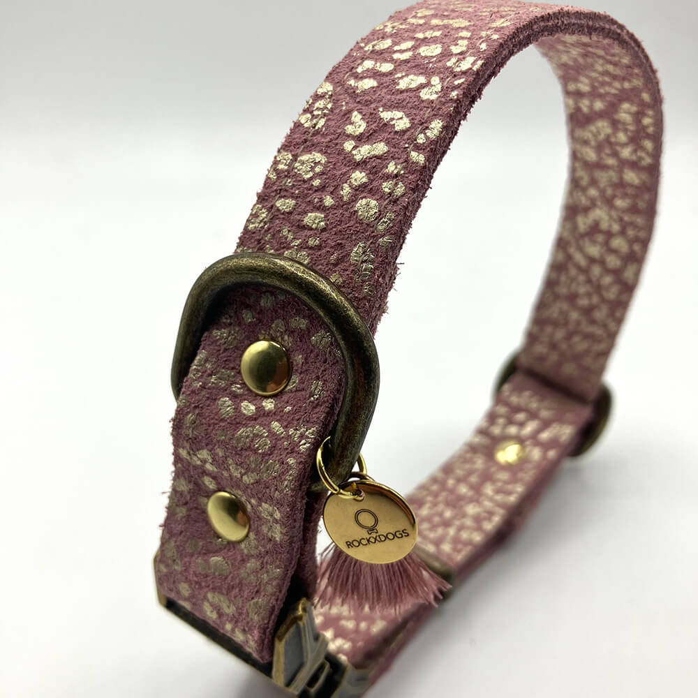 Rockxdogs - Leren halsband Dolce Vita