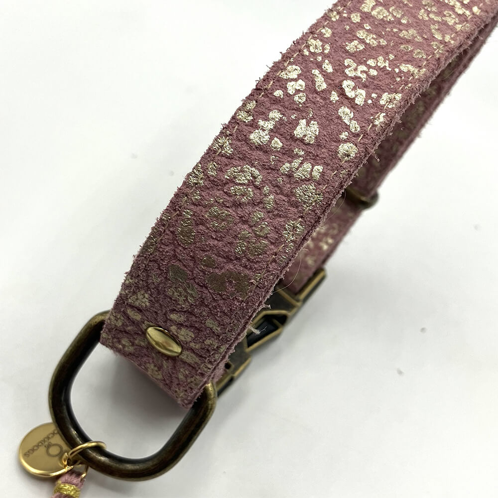Rockxdogs - Leren halsband Dolce Vita