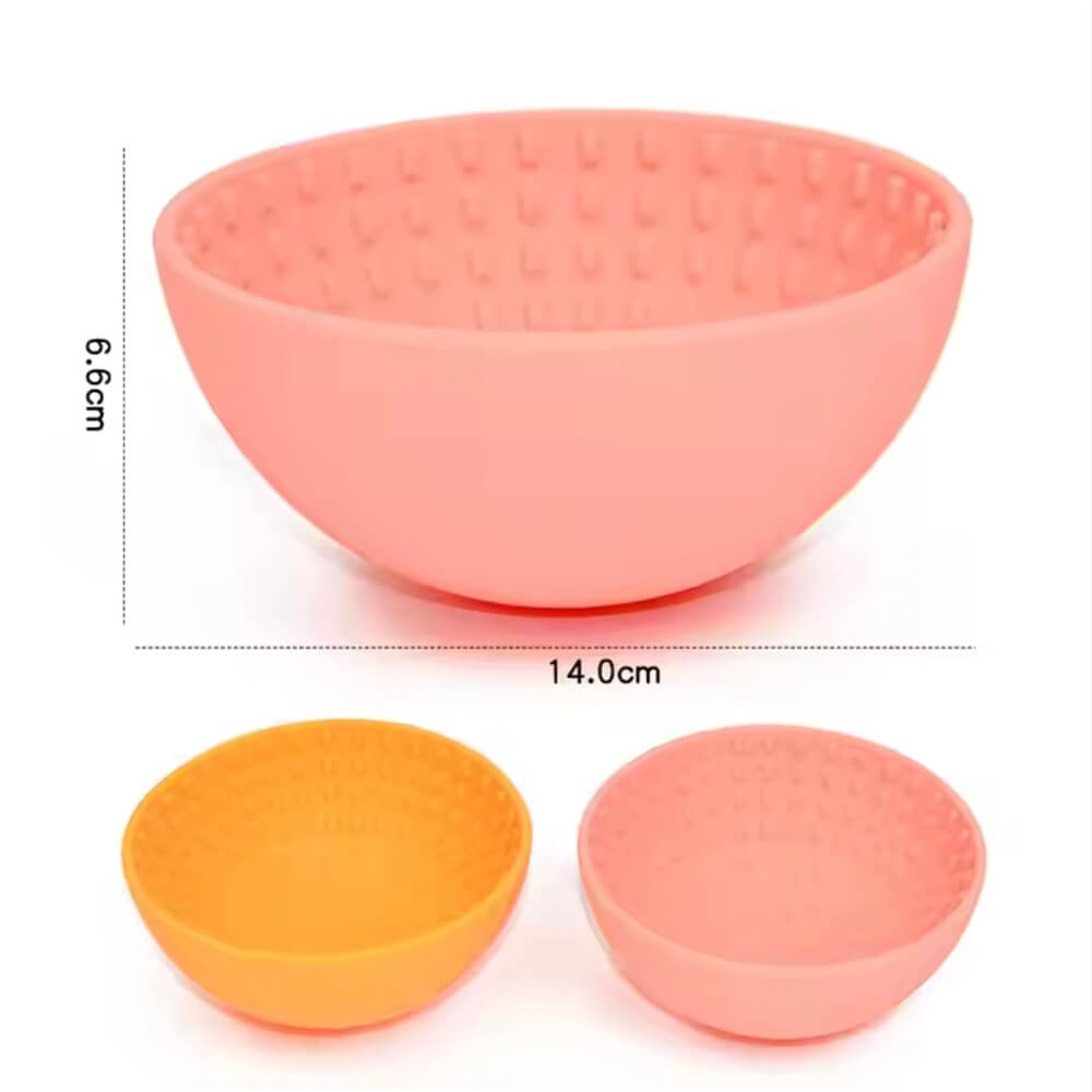 Babelle - Mini Wiggler Lick Bowl - Coral