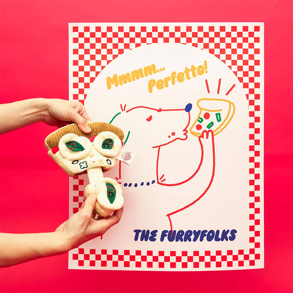 The Furryfolks - Pizza (19 cm)