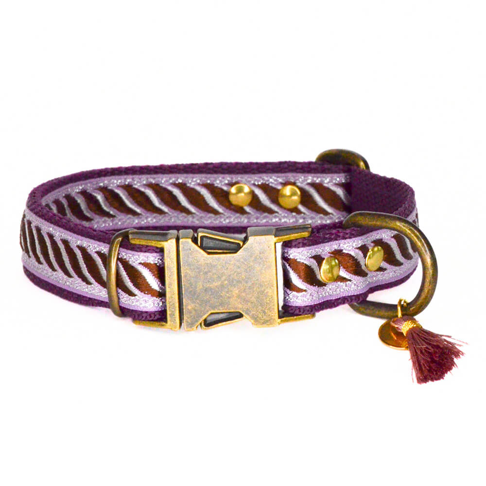 Rockxdogs - Halsband Ozzy paars