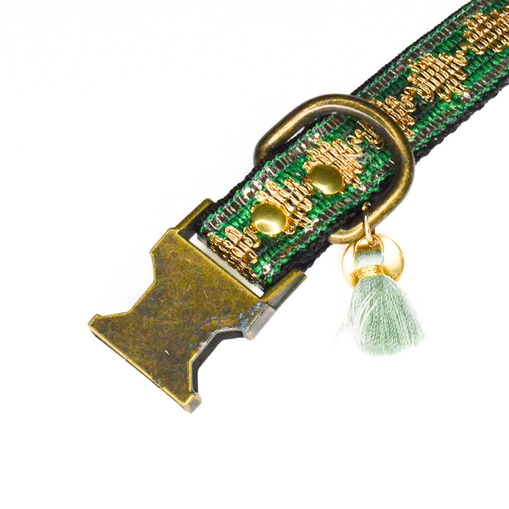 Rockxdogs - Halsband Glitter up! - Green