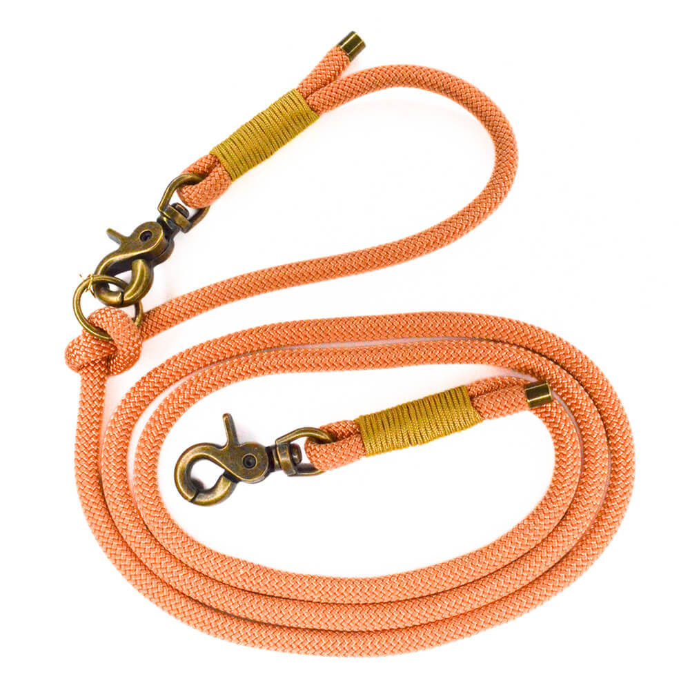 Rockxdogs - (Handsfree) Looplijn Copper Gold