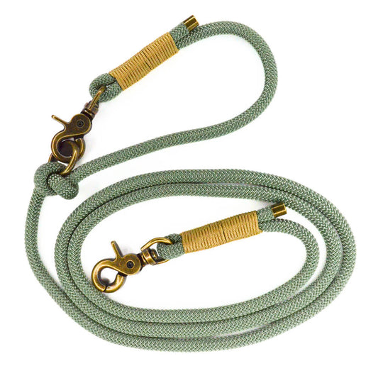 Rockxdogs - (Handsfree) Looplijn Foggy Green

