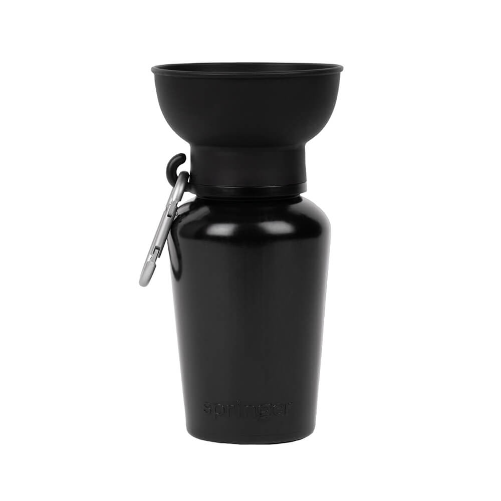 Springer - Flip Dog Travel Bottle - Black (590 ml)