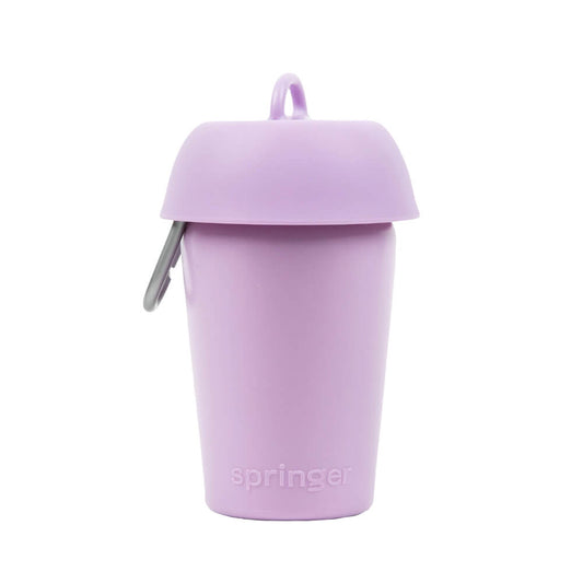 Springer - Flip Dog Travel Bottle - Lilac (590 ml)