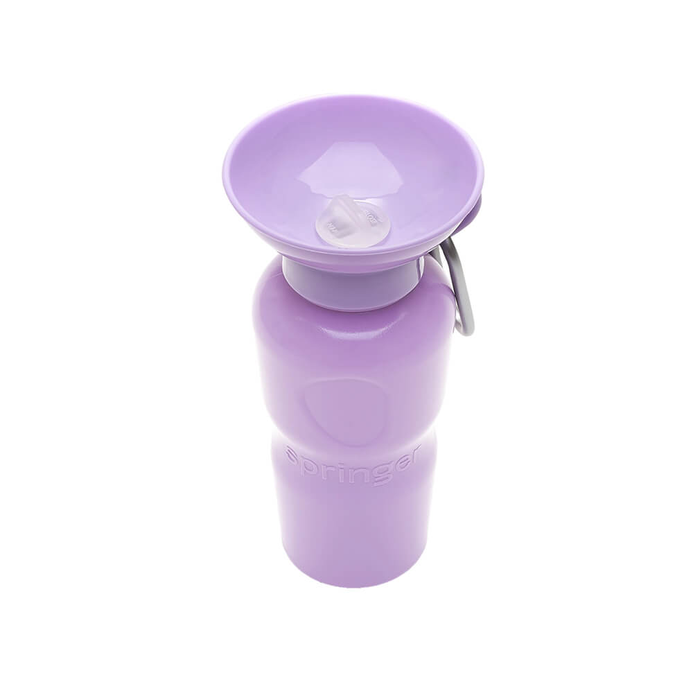 Springer - Classic Dog Travel Bottle - Lilac (650 ml)