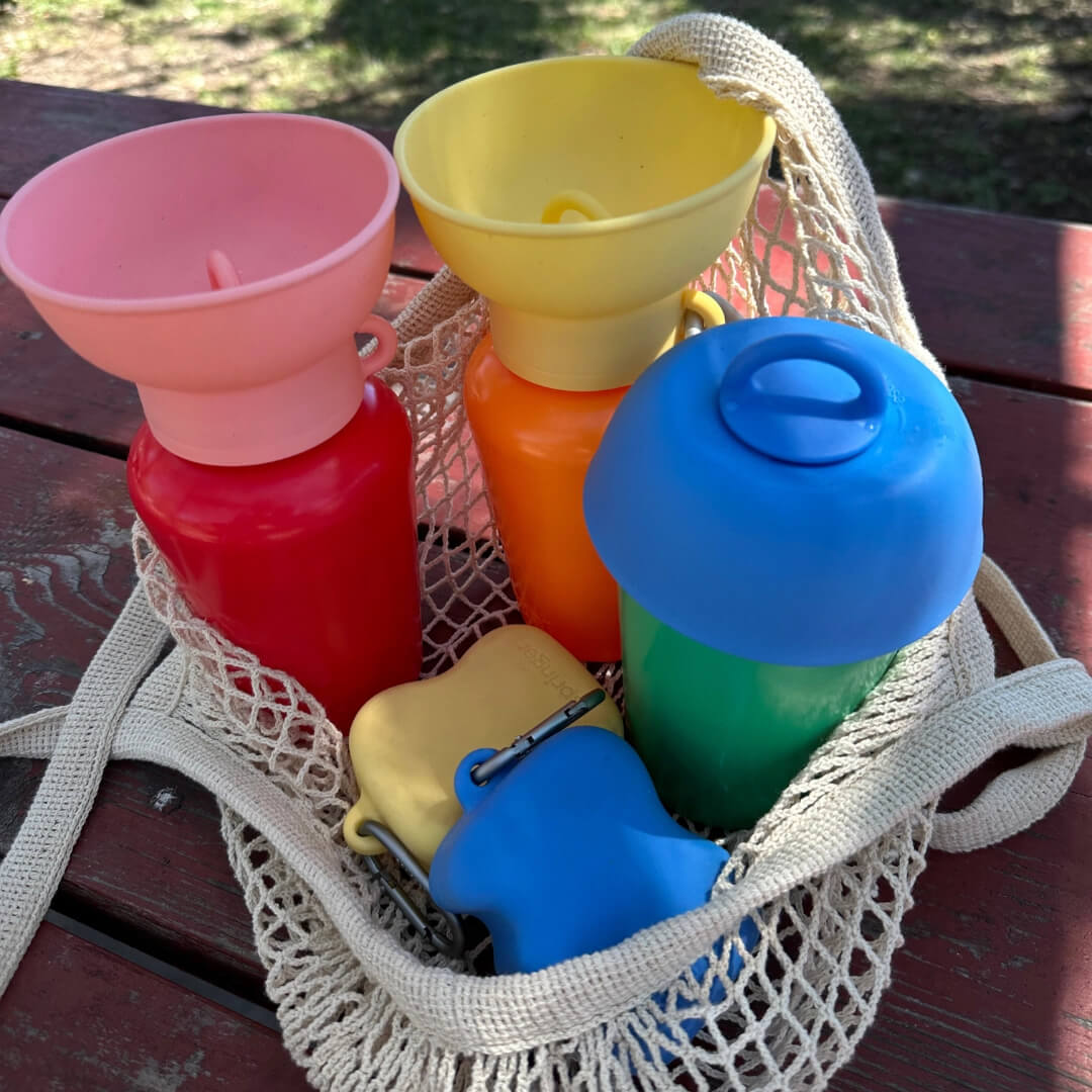 Springland - Flip Dog Travel Bottle - Mango/Lemon (590 ml)