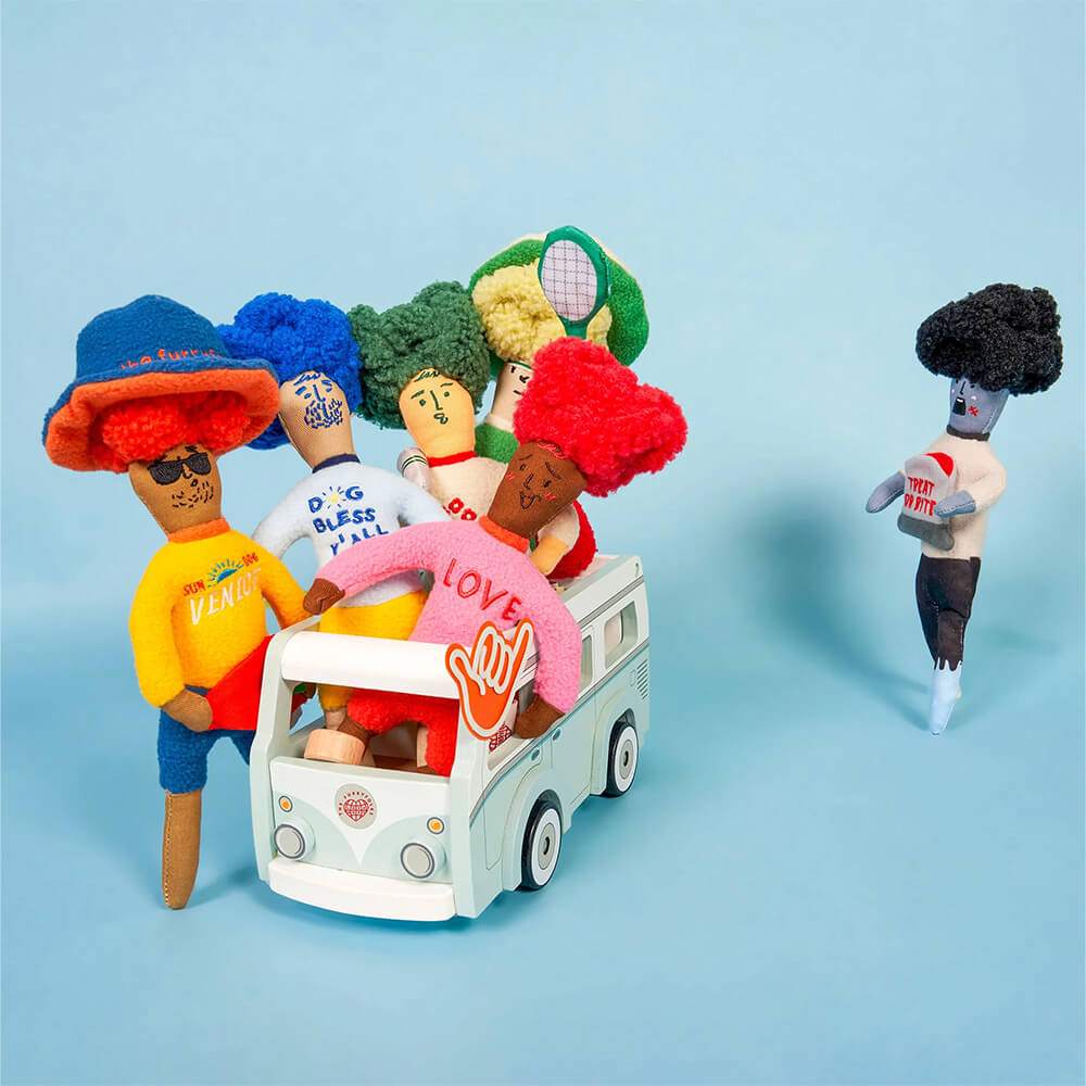 The Furryfolks - Hooman Surfer (29 cm)