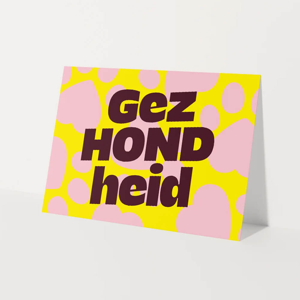 Heyday - Wenskaart - Gezhondheid