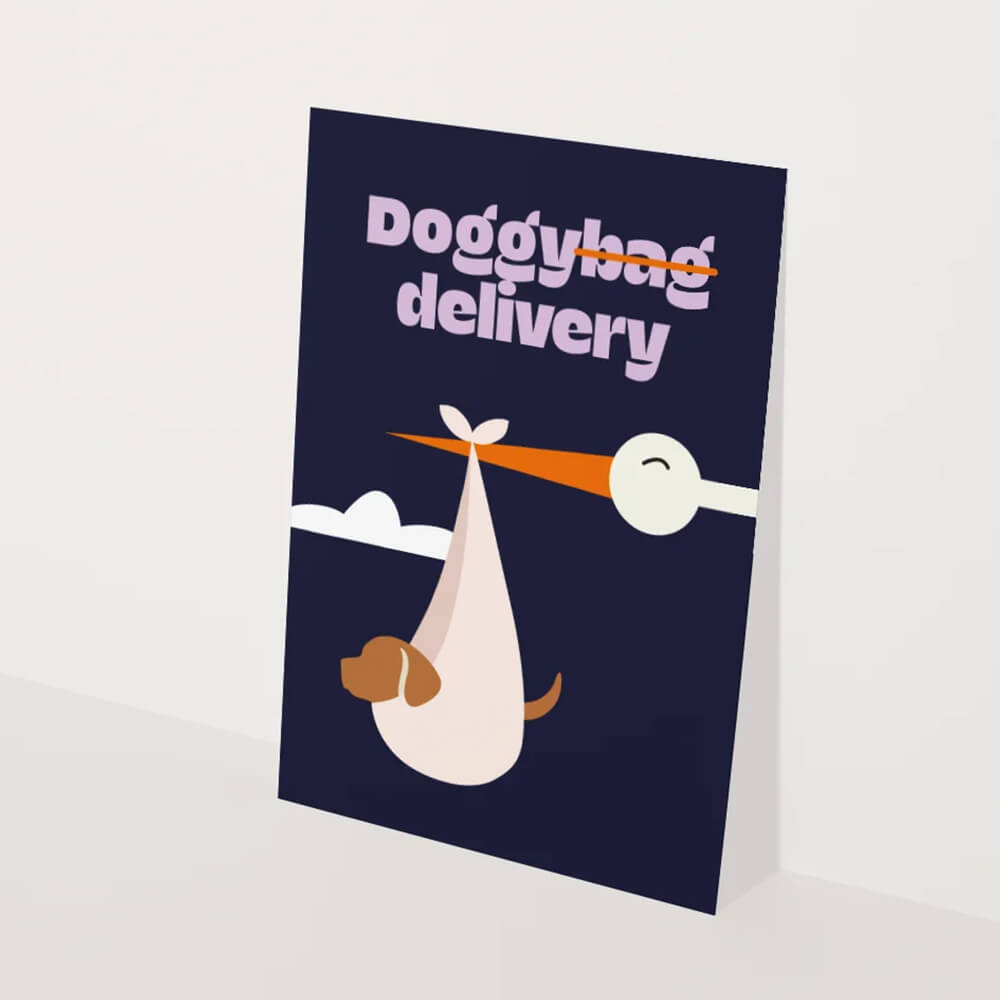 Heyday - Wenskaart - Doggybag delivery