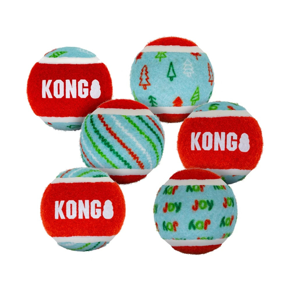 KONG - Holiday Squeakair Ball - 1 stuk (6,5 cm)