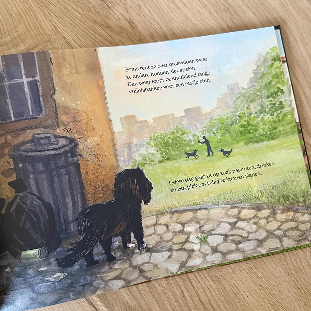 Boek - Zeppie, het straathondje