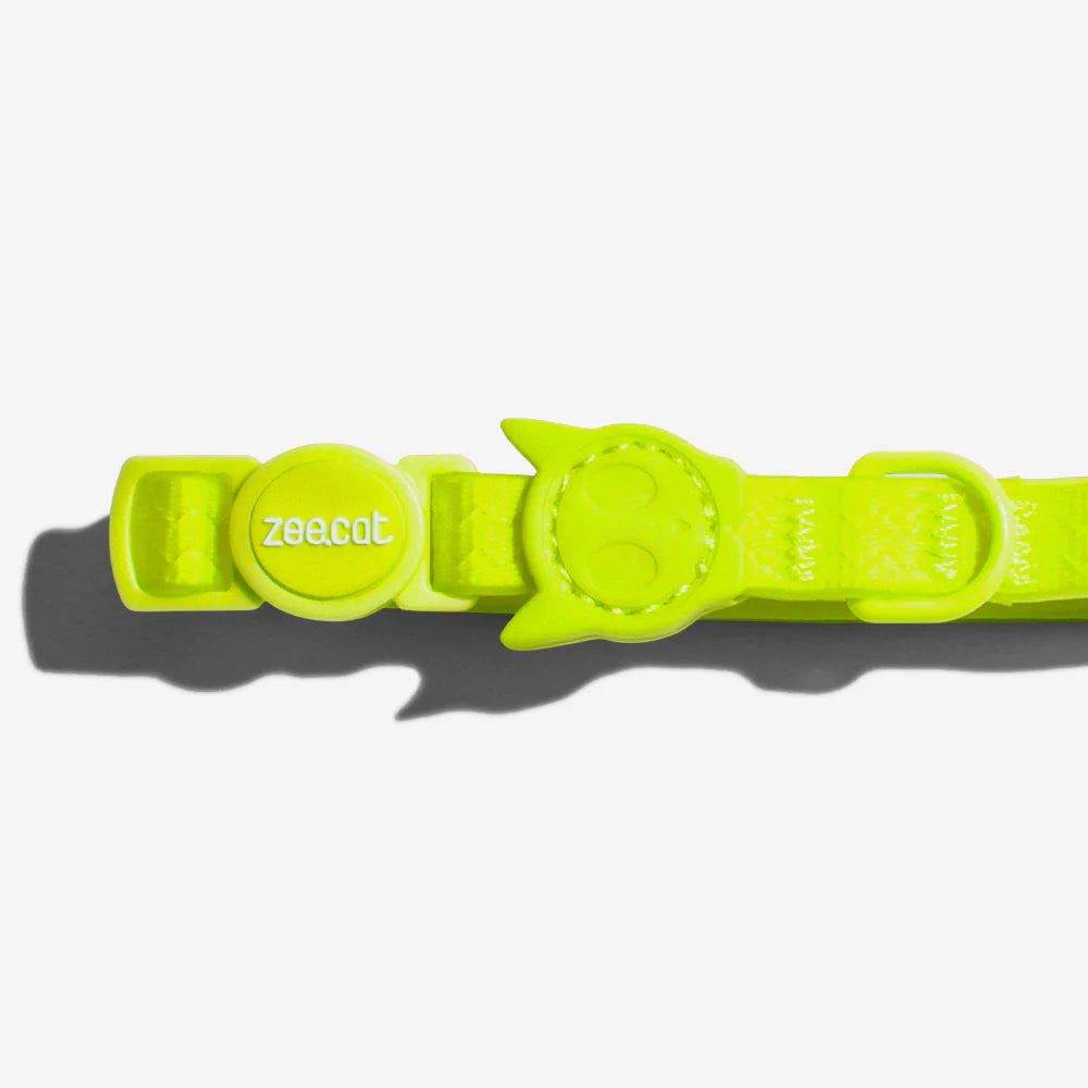 Zee.Cat - Katten halsband NeoPro Lime