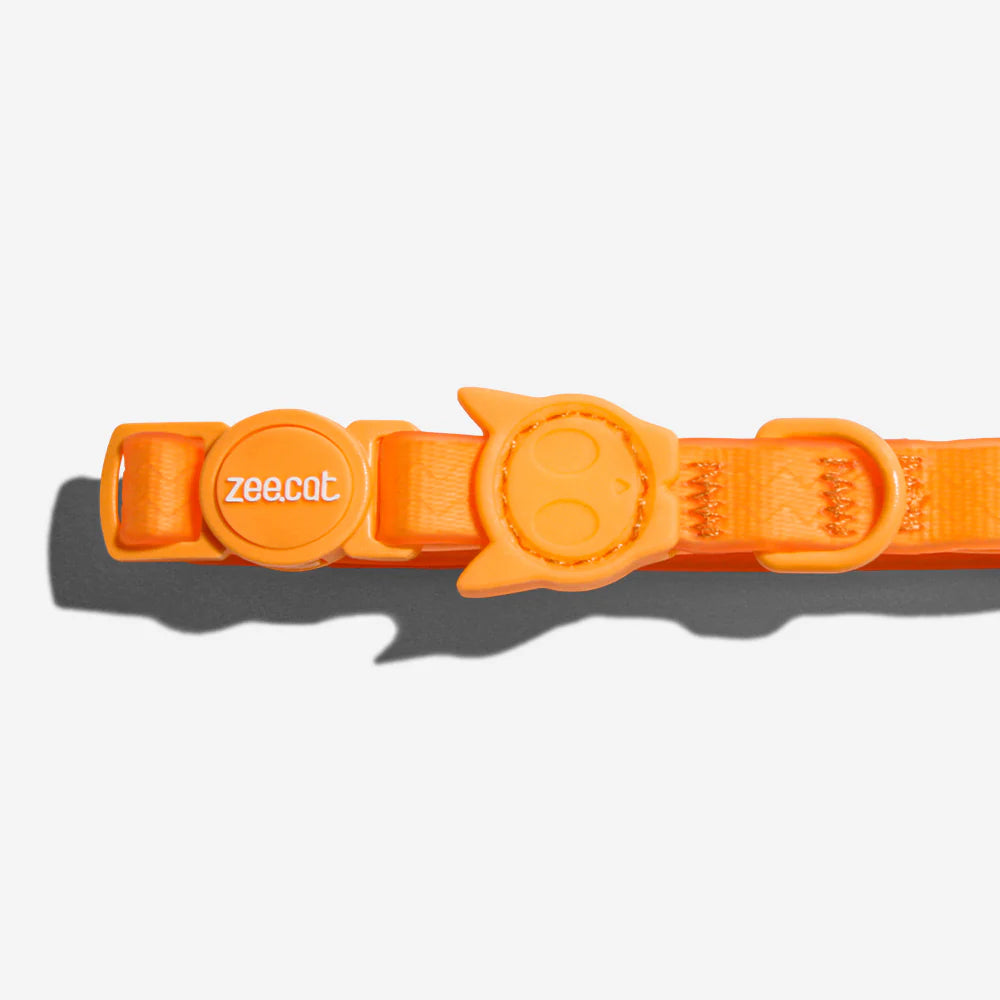 Zee.Cat - Katten halsband NeoPro Tangerine
