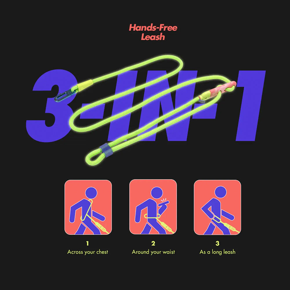 Handsfree Leine Glo