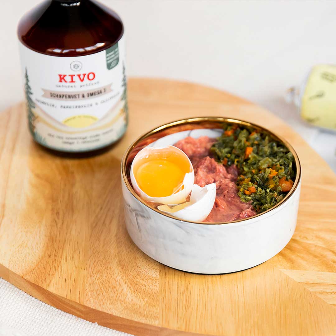 Kivo Petfood Schapenvet & Omega 3 - 500 ml