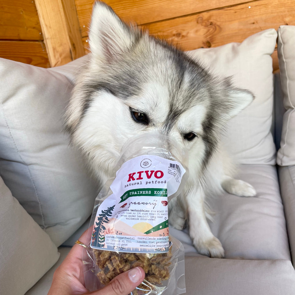 Kivo Petfood Soft Trainers Konijn - 100 gram